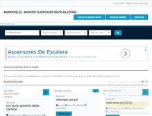 Tablet Screenshot of anuncioveloz.com